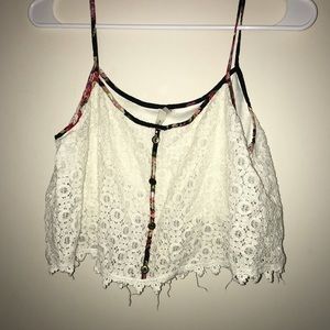 Laced Crop Top